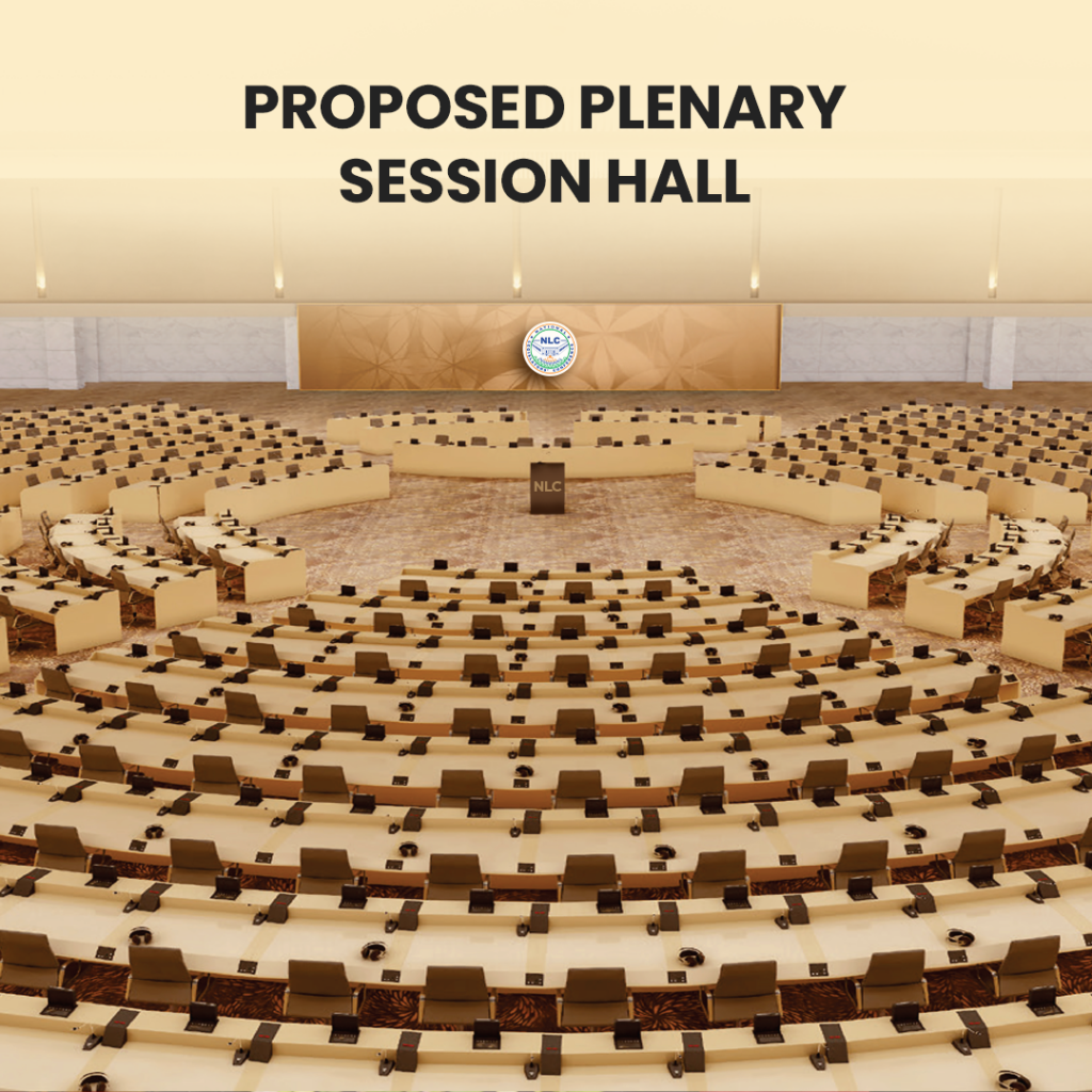Proposed Plenary Session Hall
