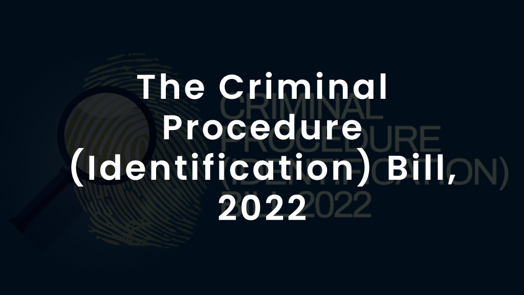 The Criminal Procedure Bill 2022