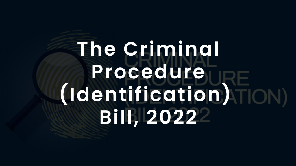 The Criminal Procedure Bill 2022